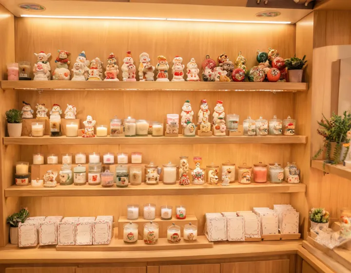 Enesco story shelf with collectible gifts