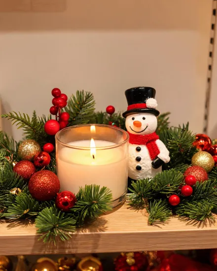 Holiday ornaments and fragrance