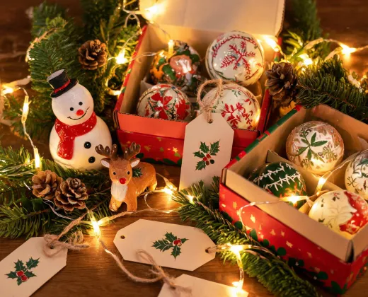 Holiday ornament and figurine fixture